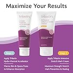 TriLASTIN SR Vit. Infused Intensive Stretch Mark & Scar Cream for Pregnancy - 5.5 Oz, Cocoa Butter Scar Treatment, Hypoallergenic & Paraben-Free - Moisturizing Lotion for Women - Image 2