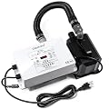 Salt Chlorine Generator & Pool Pump, Westaho Salt Water Pool Chlorinator System with Integrated Design, USA Made Titanium Cell, Designed for Above Ground Pools Up to 15,000 Gallons