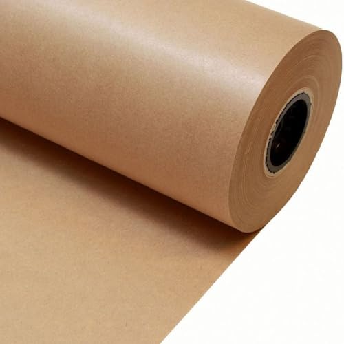 Bobina Papel Pardo Kraft Natural 60cm X 140m 75g Reipel