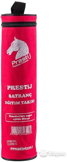 Prestige Roll Chess Set | Training Chess Set Foldable Biala Skin Roll | With Plastic Stone | With Carrying Bag | Suitable for School and Tournament Use |