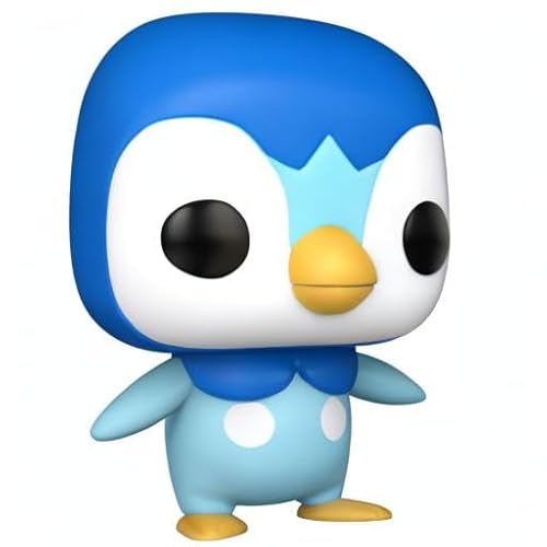 Funko Pop! Games: Pokemon - Piplup - Tiplouf - Figurine en Vinyle à Collectionner - Idée de Cadeau - Produits Officiels - Jouets pour Les Enfants et Adultes - Video Games Fans