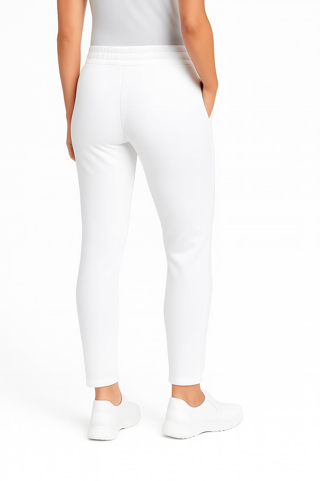 Damen Pflegehose,Bequeme Stretch-Arbeitshose für Pflegekräfte, Ärzte,Atmungsaktiv, pflegeleicht & formstabil