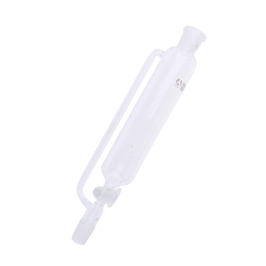 Tropftrichter aus Glas mit Druckausgleichsrohr und Absperrhahn, transparent, 250 ml