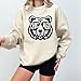 DAYLEA Bears Fan Gift Chicago Apparel Team Mascot Sweatshirt (Sand, XL)