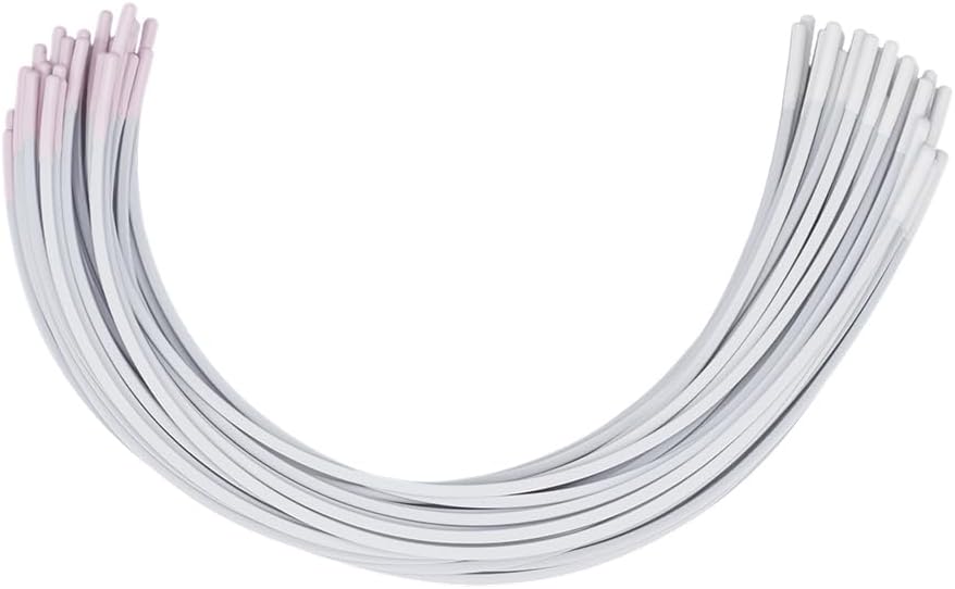 OLYCRAFT 24 Pair 304 Stainless Steel Bra Wire Replacement Sturdy Bras Supporters Sewing Supplies Bras Replacement Cup Accessory Replace Sturdy Supporters for Underwiring Replace