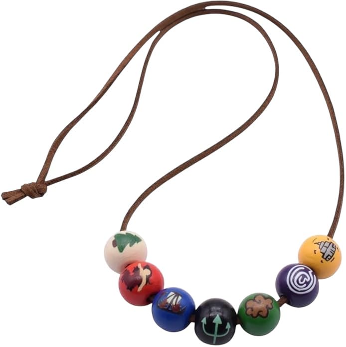 ANNABETH Chase Handmade Large Bead Camp Half Blood Percy Jackson Cosplay Necklace