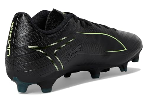 PUMA Men's Ultra Play Firm, Artificial,Ground Soccer Cleats, Black-Fizzy Light-Green Terrain AH25, 12 by PUMA - Image 5