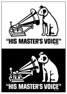 Amazon ビクター ニッパー ロゴ ステッカー Victor Nipper ビクター犬 正規ライセンス商品 ステッカー デカール 車 バイク