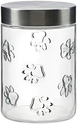 Amici Pet Maxwell Dog Glass Canister, 42oz