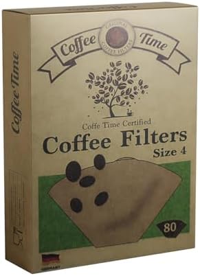 Coffee Time Filtre Kahve Kağıdı 1/4 4 Numara 80'li Paket + Kanji Klipsli Çay Kahve Ölçü Kaşığı - Beyaz - Görsel 2
