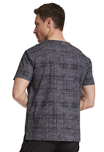 Image of Dickies EDS Signature Scrubs for Women and Scrubs for Men, Unisex One Pocket V-Neck Top in Soft Brushed Poplin 83706
