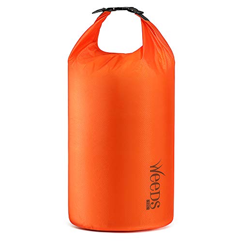 Weeds Waterproof Ultra Lightweight Dry Bag Dry Sack Roll-Top Closure Compression Sack for Swimming Fishing Boating Rafting Canoeing Kayaking Hiking and Camping