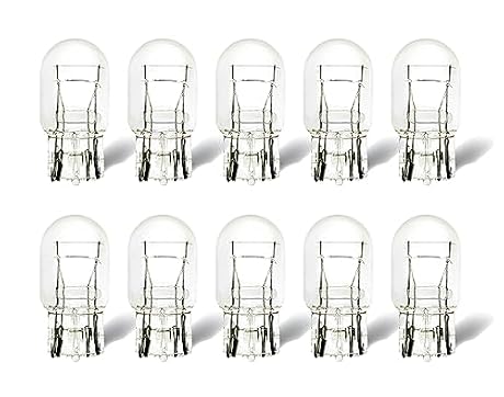 Rafeal Auto 7443 Light Bulb 10 Pack,T20 Automotive Brake Light Turn 7443 Miniature Bulb Mini Bulb Taillight Turn Signal Light,Replacement for Cars,Trucks,SUVs