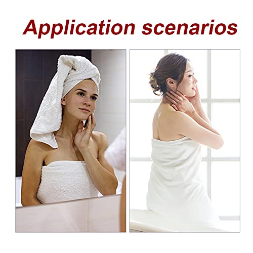 FOMIYES 2 Pçs Chapéu De Cabelo Seco Bandana Banho Touca De Chuveiro Cabeça Urdidura Com Faixa De Cab