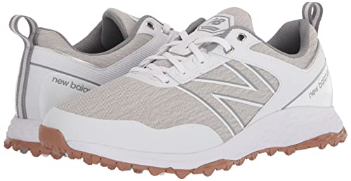 New Balance Men's Fresh Foam Contend Golf Shoe, White, 10.5 #TOP6