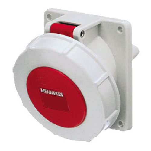 Prise de courant 400V Mennekes 32A pour alimenter les machines en zone humide
