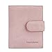 Produktbild Teemzone Geldbörse Damen Klein 18 Kartenfächer RFID Schutz Leder RFID Schutz mit Münzfach Mini Portemonnaie Portmonee Brieftasche Frauen (Rosa, K367)