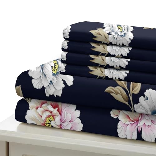 Housse de couette 3D imprimée microfibre résistante parure de lit 135x200 - 7