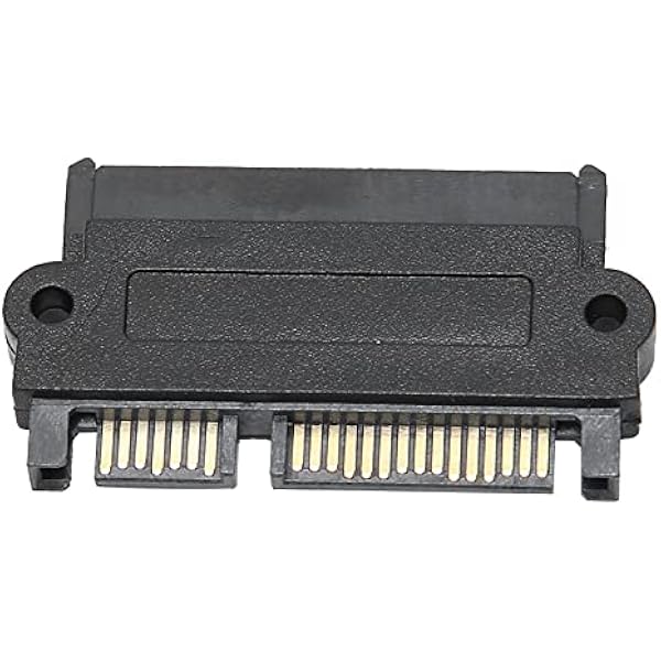 Konwerter SAS SATA, SFF 8482 15PIN Adapter konwersji SATA Konwerter dysku twardego SAS na płytę główną Adapter czarnej plastikowej obudowy do rozbudowy pamięci masowej serwera