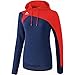 Produktbild erima Damen Kapuzensweat Club 1900 2.0 Kapuzensweat, new navy/rot, 40, 1070727