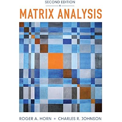 Matrix Analysis