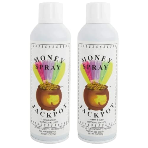Lanman & Kemp Money Spray Jackpot Room Spray, Air Freshner, and Deodorizer - 8 Oz. (Pack of 2)