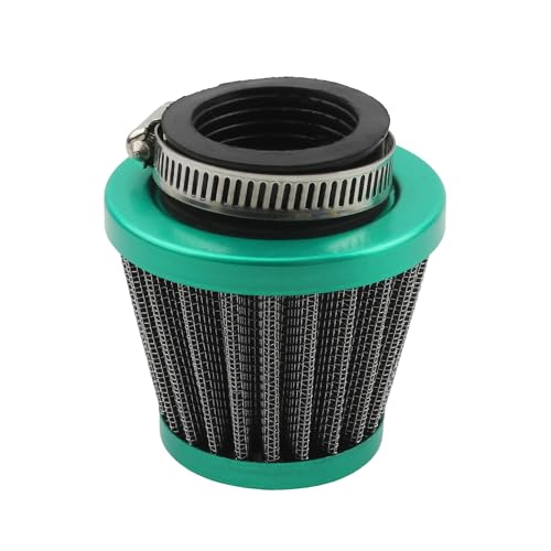 PowerMotor 38mm Motorcycle Air Filter,Universal Air Intake Filter Cleaner For