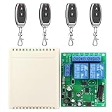 Applications polyvalentes : Grâce à nos RF Commutateur à distance sans fil, vous pouvez facilement contrôler à distance pompes, machines, prises de courant, éclairages et bien d'autres appareils électroménagers. Nos Relais Récepteur conviennent à un large éventail d'applications, notamment la commande à distance de pompes, de machines-outils, de prises de courant, de luminaires et de divers autres appareils électroménagers. Un simple clic suffit pour tout contrôler.