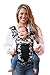 Baby Tula Coast Explore Mesh Baby Carrier 7 – 45 lb, Adjustable Newborn to Toddler Carrier, Multiple Ergonomic Positions Front and Back, Breathable – Coast Marble, Black/White Marble with Black Mesh