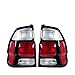 YJHHKDW Rear Tail Light Compatible With Mitsubishi Pajero MONTERO Sport 1999-2008 Rear Bumper Tail Lamp Brake Lights Signal Warning Lamp Taillight(Right)