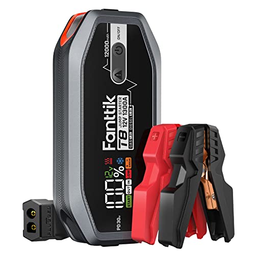 Fanttik Evo 300 Portable Power Station & T8 1300 Amp Jump Starter #TOP5