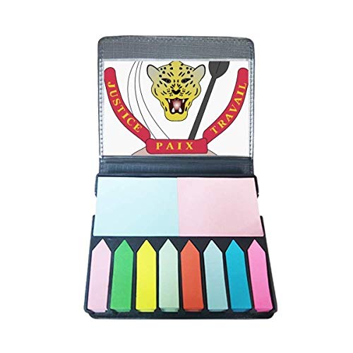 Notes autocollantes Congo marque-page de couleur pour bureau