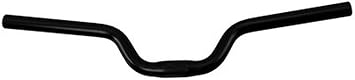 Zeda 20 Inch Aluminum Riser Handlebar - Black