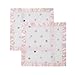 aden + anais Secruity Blanket, Satin Trim, Heartbreaker, Pink Dots