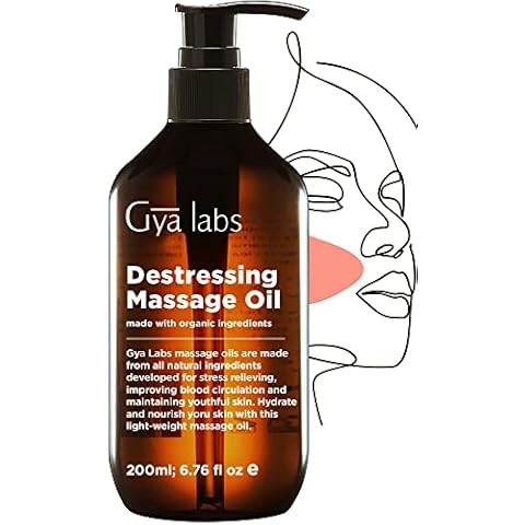 Aceite de masaje desestresante de Gya Labs elaborado con aceites naturales (200ml) Cover