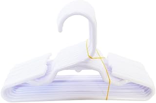 MBD 12 White Doll Clothes Hangers- Fits 18 Inch Fashion Girl Doll Clothesâ€¦