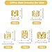 Tyqour 50Pcs Hair Jewelry for Women Gold Hair Cuffs for Braids Multiple Styles Hair Clip Charms Rings Beads Braid Clips Loc Jewels for Black Women Dreadlock Hair Decorations Music Festival Party