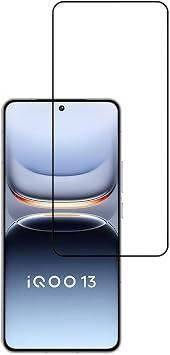 2 Packs Screen Protector for vivo iQOO 13, Full Coverage Tempered Glass HD Clear Screen Guard for vivo iQOO 13