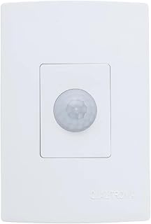 Sensor de Presença Qualitronix Qi2MB 180° Bivolt Branco Caixa 4x2 | Iluminação Automática