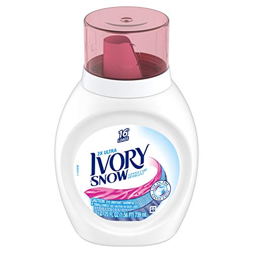 Ivory Snow Liquid Laundry Detergent, 25 Ounces, 16 Loads