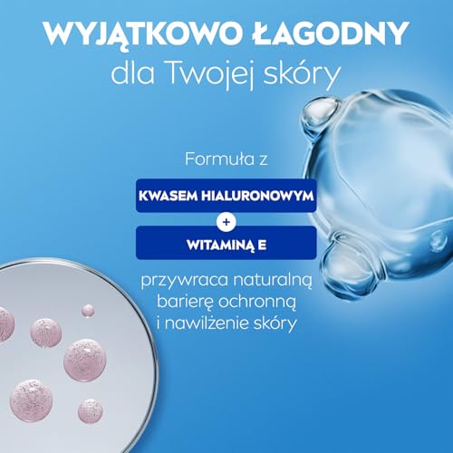 NIVEA Derma Control Restore Regenerujący żel pod prysznic z kwasem hialuronowym i witaminą E, 500 ml