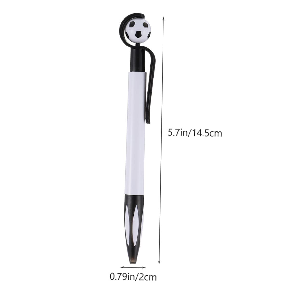 4 Set Penna A Sfera Sport Portapenne Da Calcio Gioco Poster Calcio Per Squadra Favore Del Calcio Borse Per Bomboniere Da Calcio Palla Penna Retrattile Plastica 9 Pezzi * 4
