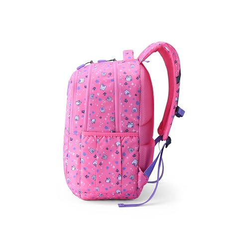 Image of American Tourister Ollie 4.0 Xl 01 G.C.Blu, Extra Large School Backpack, Age 8-12 Years, 3 Compartments,3D Glasses Inside - Atplayunique 32.5 Ltrs Capacity - Girls