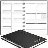 Planner, Asten Undated Weekly Planner Goal Planner Notebook, To Do List Planners Spiral Planner for