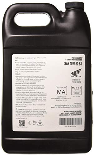 Honda Pro GN4 Motor Oil - 10W30-1 Gallon/- - Image 2