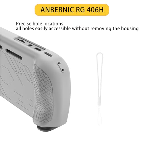 Coque silicone RG 406H NOUKAJU blanche antichoc de qualité supérieure