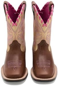 Ariat Kids Sundown Wide Square Toe Western Boots (Toddler/Little Kid/Big Kid) — 사진 3