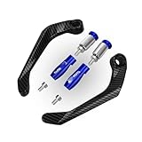 TYUHNLSBN Manillar Guardamanos para CFMOTO 250NK NK250 250 NK 250SR 450SR SR 450 Empuñaduras Manillar Aluminio Motocicleta Protector Manos Protector Palancas De Embrague De Freno