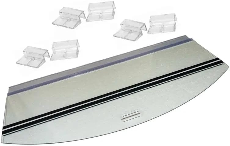 36 Gallon Bow Front Aquarium Lid Glass Top (29.2 Inches) – Fits Aqueon & Top Fin – Glass Canopy (Framed Tank)