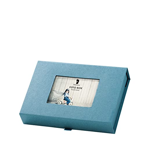 Rössler Fotobox Aufbewahrungsbox | Foto Aufbewahrung für 13x18cm Fotos |...